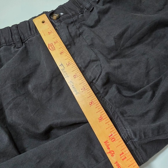 Bear Bottom Men Tapered Jogger Pants Large Black Casual Minimal Streetwear READ - Picture 9 of 12